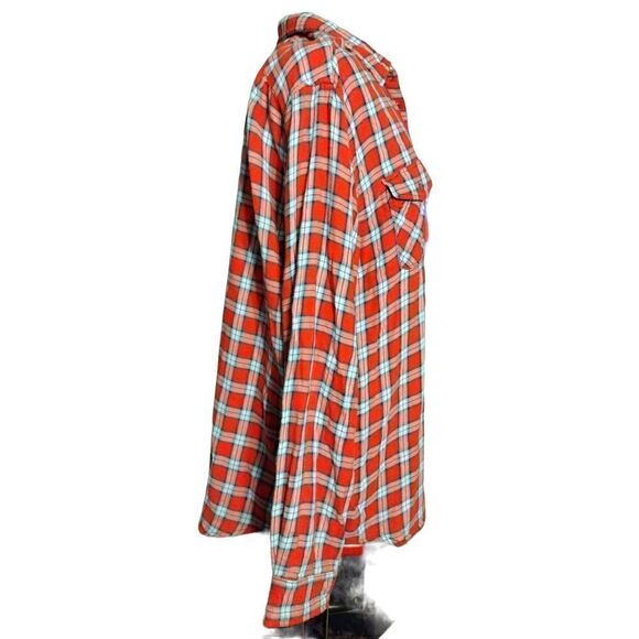 💕5/48 Super Soft flannel button Down Long Sleeve Top With a flannel lining - Picture 3 of 4